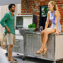 Burnout BBQ Modular Kitchen with Flammkraft Grill