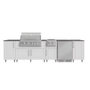 WeatherStrong Nassau 10 1/2 Ft Kitchen with Side Burner