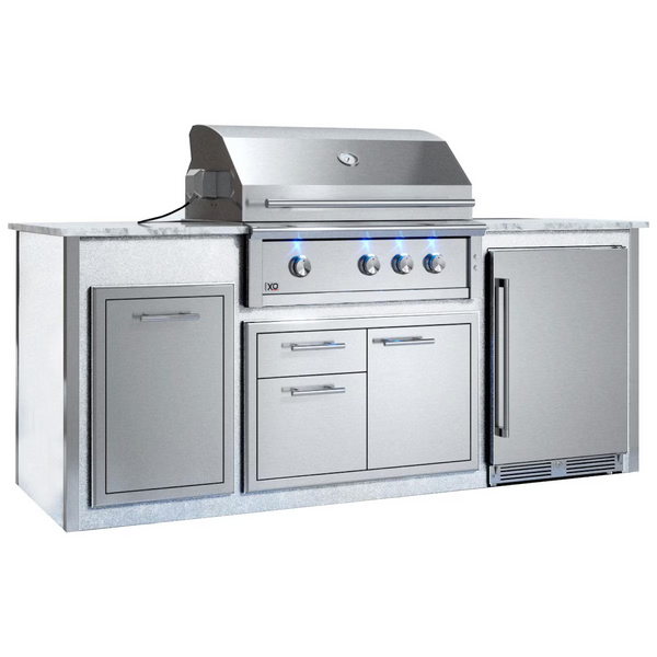XO Designer 8 1/2 Ft Kitchen with Refrigerator
