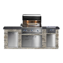BBQGuys Signature 8 Ft Luxury Kitchen with Lynx Grill