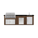 BBQGuys Signature 10 Ft Kitchen with Sink