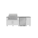 WeatherStrong Bimini 7 1/2 Ft Kitchen with Refrigerator