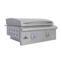 BBQGuys Signature 10 Ft Wood-Look Kitchen with Griddle