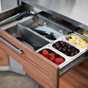 NewAge Classic 10 1/2 Ft Kitchen with Glass Door Refrigerator
