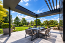 Renson Aero® Skye — Integrated Retractable Louvered Roof