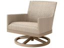 Ebel Siena wicker swivel rocker outdoor patio lounge chair