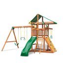 Outing Swing Set - Vinyl Canopy w/ Trapeze Arm