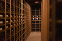 Timber wine cellar