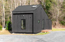 Dark timber tiny home