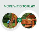 Pioneer Peak Swing Set - Vinyl Canopy