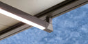 Renson Lapure pergola with optional integrated LED roof lighting