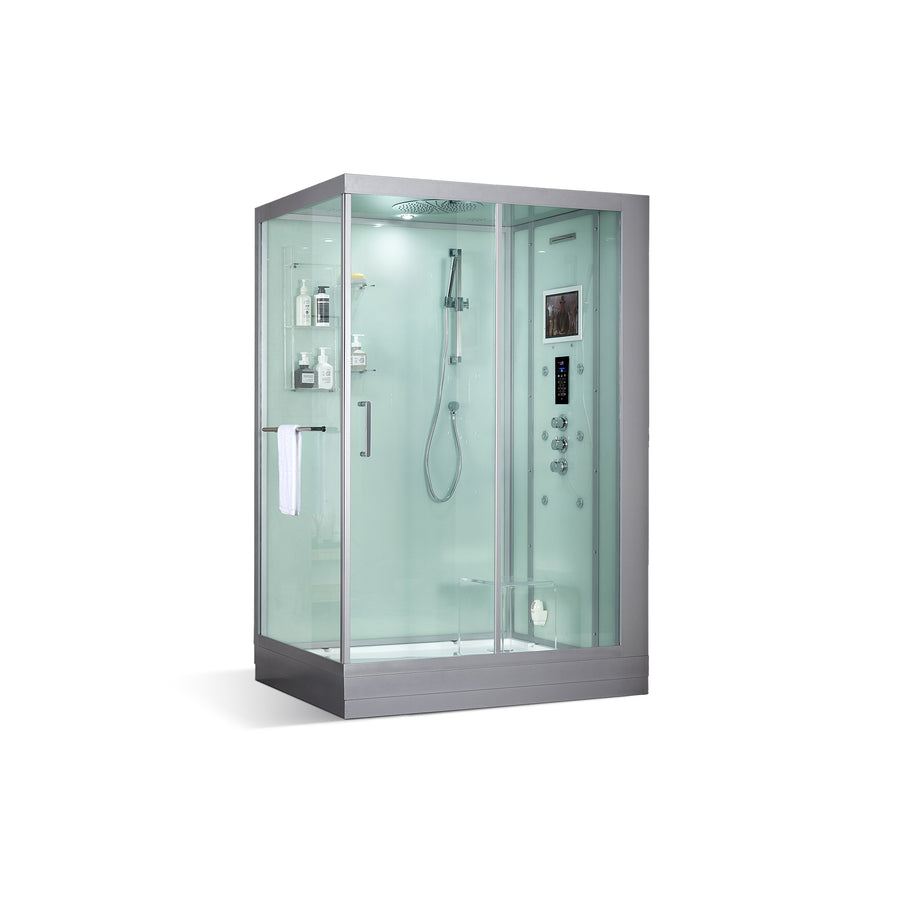 Maya Bath Anzio Steam Shower - White - Right
