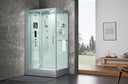 Maya Bath Lucca Steam Shower - White - product detail