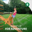 Frontier Swing Set - Vinyl Canopy