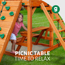Chateau Tower Swing Set - Vinyl Canopy