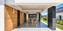 Renson Aero Canvas integrated fixed roof