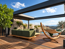 Renson Camargue Skye retractable louvered pergola
