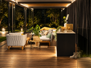 Renson Camargue Skye retractable louvered pergola