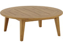 Teak Palma round outdoor coffee table