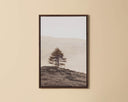 SUNPAN Together Alone II 20 x 30 brown framed landscape wall art