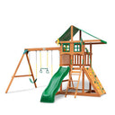 Outing Swing Set - Vinyl Canopy w/ Treehouse