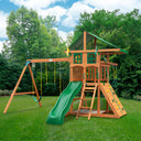 Outing Swing Set - Vinyl Canopy w/ Treehouse &