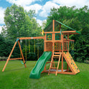 Outing Swing Set - Vinyl Canopy w/ Treehouse
