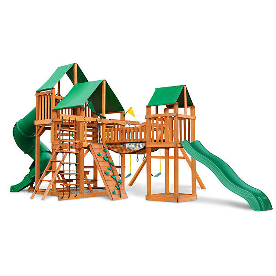 Treasure Trove I Swing Set - Vinyl Canopy