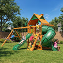 Mountaineer Swing Set - Wood Roof