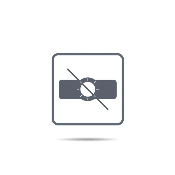 Blank the image instantly